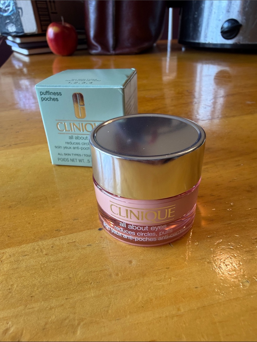 Clinique All About Eyes .5 ounce. New in box.